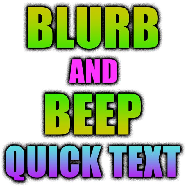 Tones For Phones - 'Blurb And Beep Quick Text' [Ringtone]