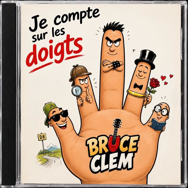 BRUCE Clem - 'Je compte sur les doigts (feat. Frédéric Paul LERUSSI)' [Ringtone]