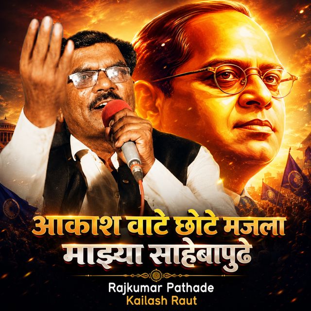 Rajkumar Pathade - 'Aakash Wate Majla Chote Majhya Sahebapudhe (Live) (feat. Kailash Raut)' [Ringtone]