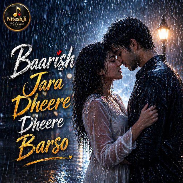 NiteshJiKeGaane - 'Baarish jara dheere dheere barso (feat. Nitesh Thakur)' [Ringtone]
