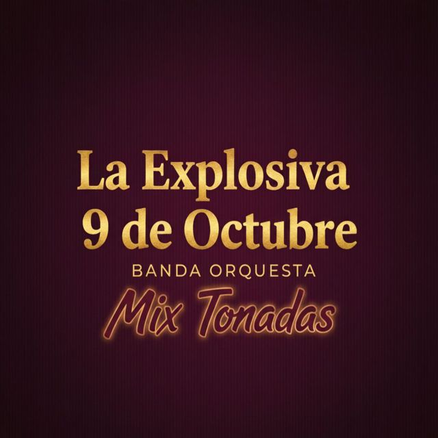 La Explosiva Nueve De Octubre - 'Indio ecuatoriano / Primor de chola / Negro del alma / Santa rosa añorado' [Ringtone]