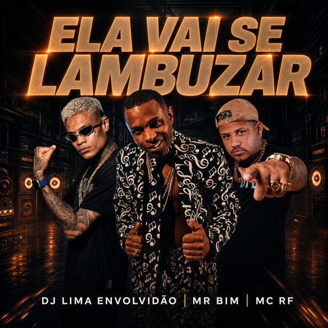 DJ LIMA ENVOLVIDÃO - 'ELA VAI SE LAMBUZAR (feat. Mc Mr. Bim & MC RF & T30 produtora)' [Ringtone]