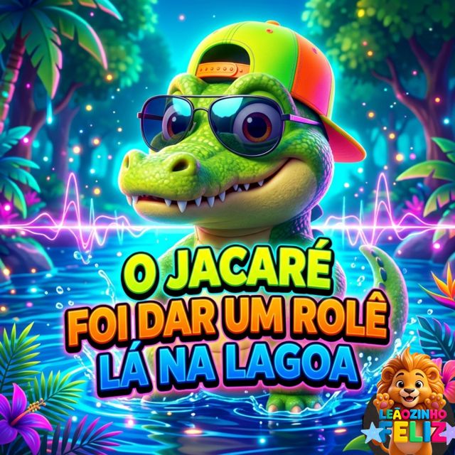 Leãozinho Feliz - 'O Jacaré Foi Dar um Rolê Lá Na Lagoa' [Ringtone]
