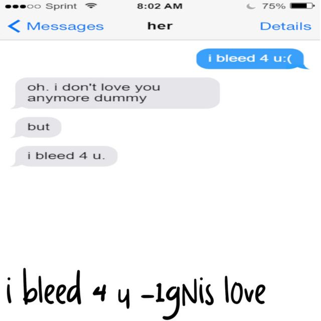 1gnis - 'i bleed 4 u' [Ringtone]