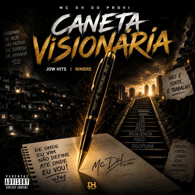 MC DH DO PROVI - 'CANETA VISIONARIA (feat. NINBRÊ & JOW HITS)' [Ringtone]