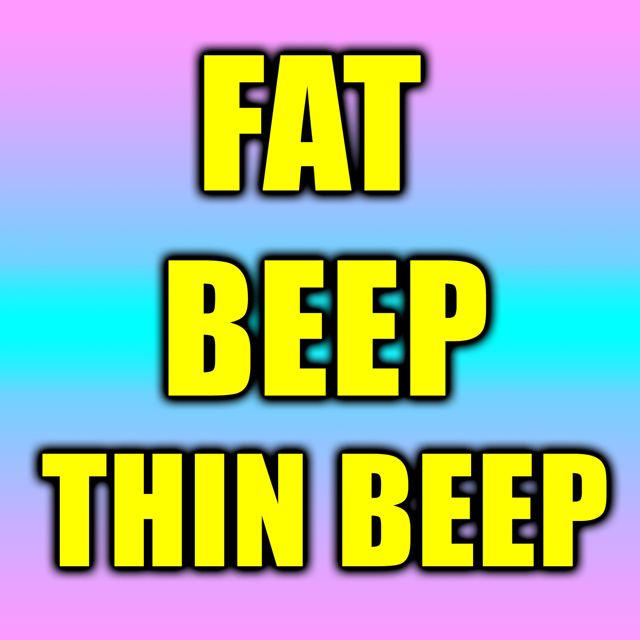 Text Tones Library - 'Fat Beep Thin Beep' [Ringtone]
