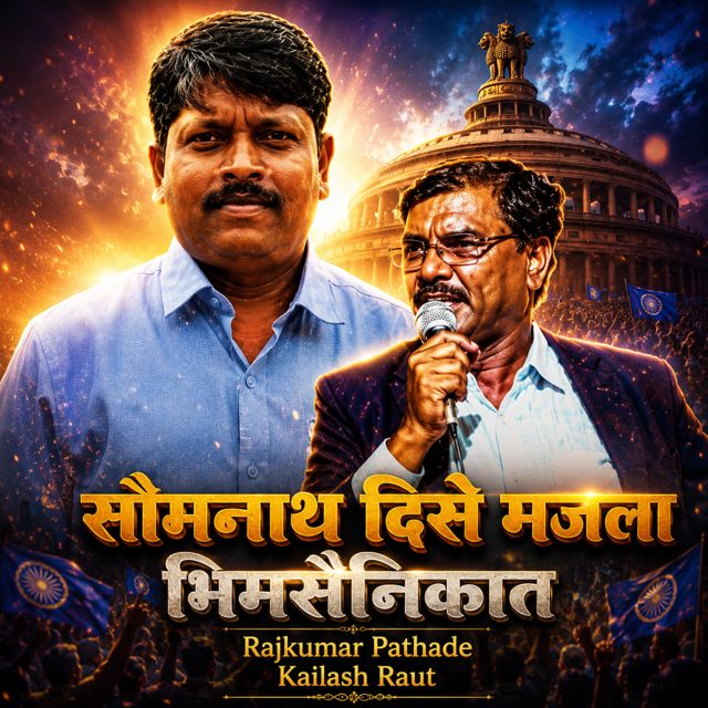 Rajkumar Pathade - 'Somnath Dise Majla Bhim Sainikat (feat. Kailash Raut)' [Ringtone]