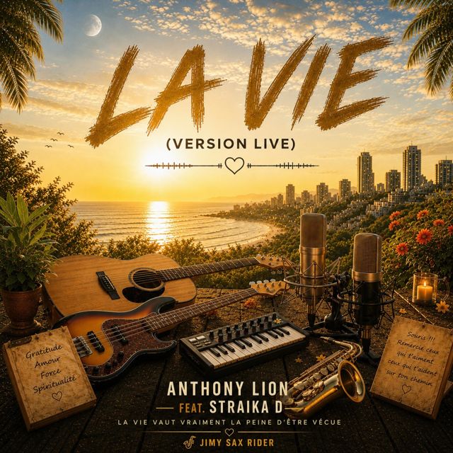 Anthony Lion - 'La vie (Version Live) (feat. Straika D)' [Ringtone]