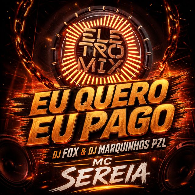 Mc Sereia - 'EU QUERO EU PAGO ELETROFUNK (feat. Dj Marquinhos PZL & Dj Fox Vagabundo & Eletromix)' [Ringtone]