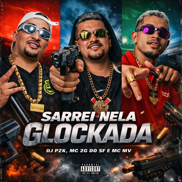 DJ PZK - 'Sarrei Nela Glockada (feat. Mc 2G Do SF & MC MV)' [Ringtone]