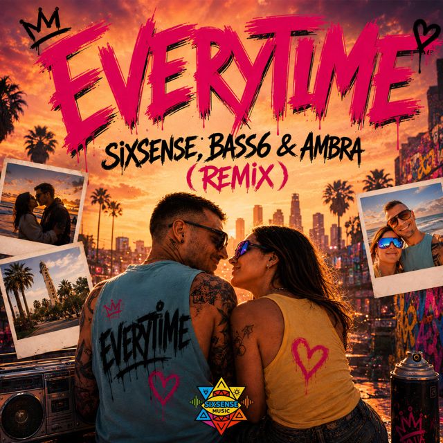 Sixsense - 'Everytime (Remix) (feat. Bass6 & Ambra)' [Ringtone]