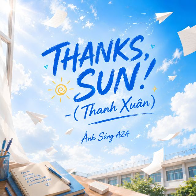 Ánh Sáng AZA - 'THANKS, SUN ! (Thanh Xuân)' [Ringtone]