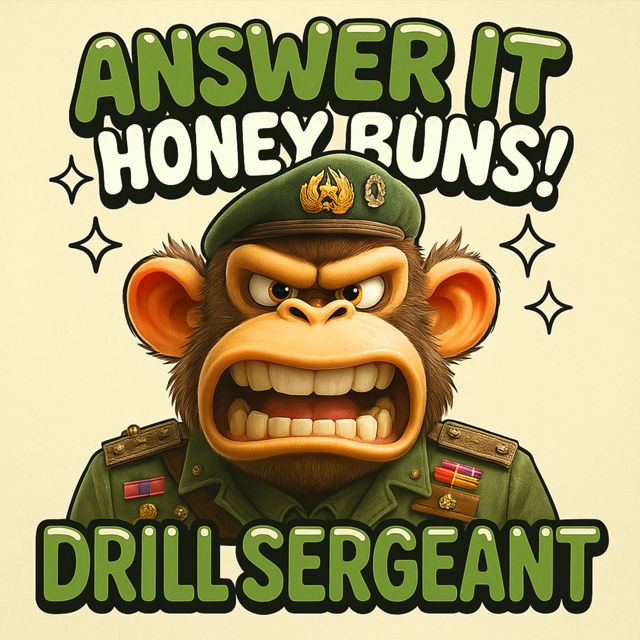 Say What - 'Answer It Honey Buns! (Drill Sergeant)' [Ringtone]