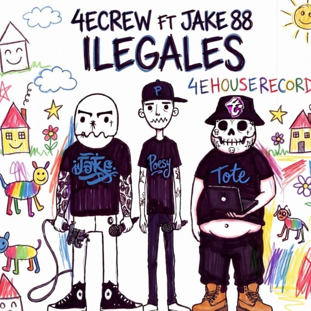 4ECREW - 'ILEGALES (feat. Jake 88)' [Ringtone]