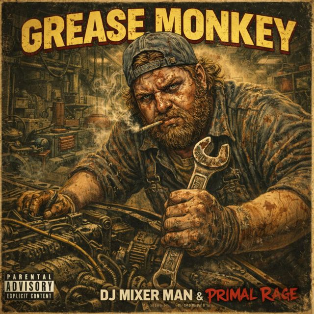 DJ Mixer Man - 'Grease Monkey (feat. Primal Rage)' [Ringtone]