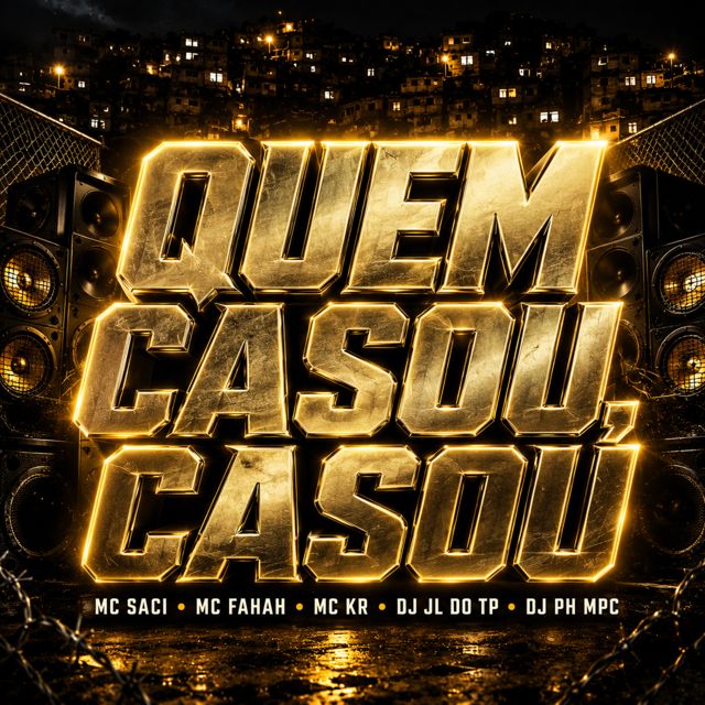MC SACI - 'Quem Casou Casou (feat. Mc Fahah & MC KR & DJ JL DO TP & DJ PH MPC)' [Ringtone]