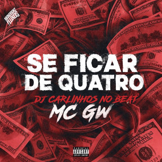 DJ Carlinhos No Beat - 'Se Ficar De Quatro (feat. Mc Gw)' [Ringtone]