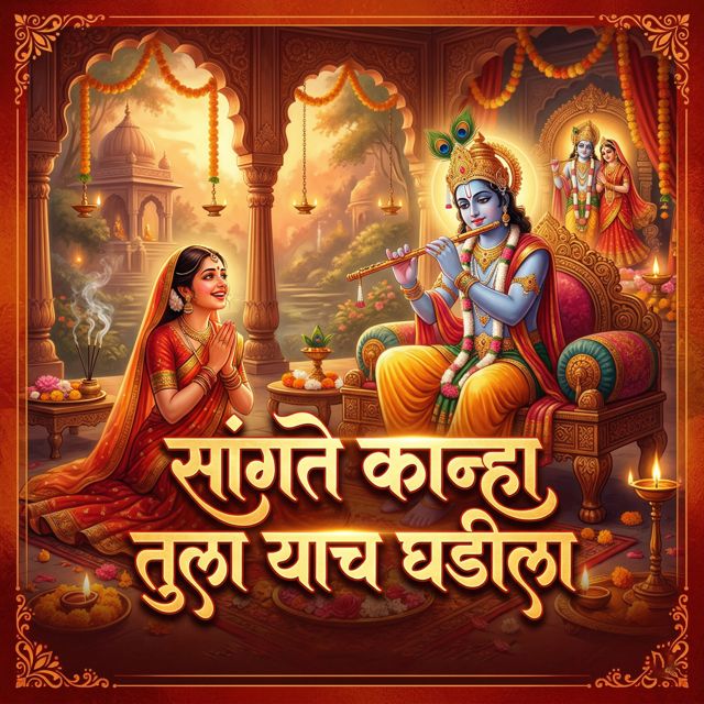 Ashok Koli - 'Sangte Kanha Tula Yach Ghadila (feat. Nisha Mahajan)' [Ringtone]