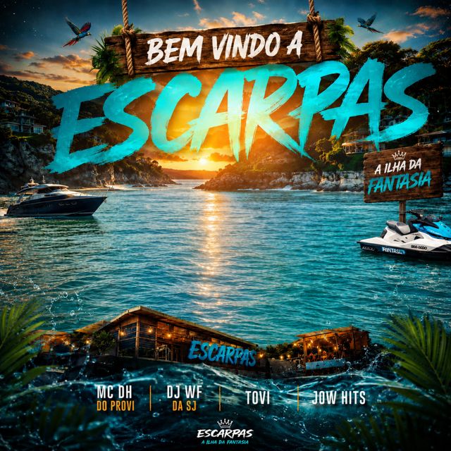 MC DH DO PROVI - 'BEM VINDO A ESCARPAS (feat. TOVI & JOW HITS & DJ WF DA SJ)' [Ringtone]