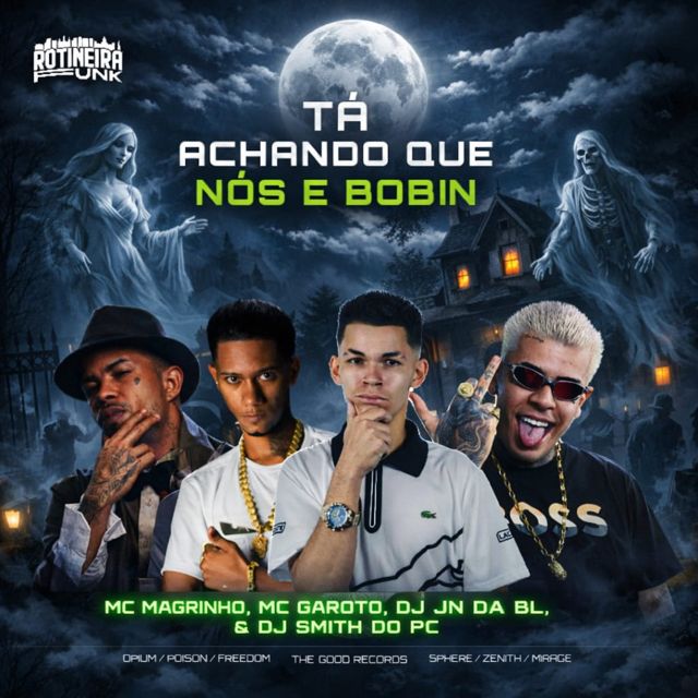 DJ SMITH DO PC - 'TA ACHANDO QUE NOS E BOBIN (feat. MC MAGRINHO & MC GAROTO & DJ JN DA BL & NG HITS)' [Ringtone]