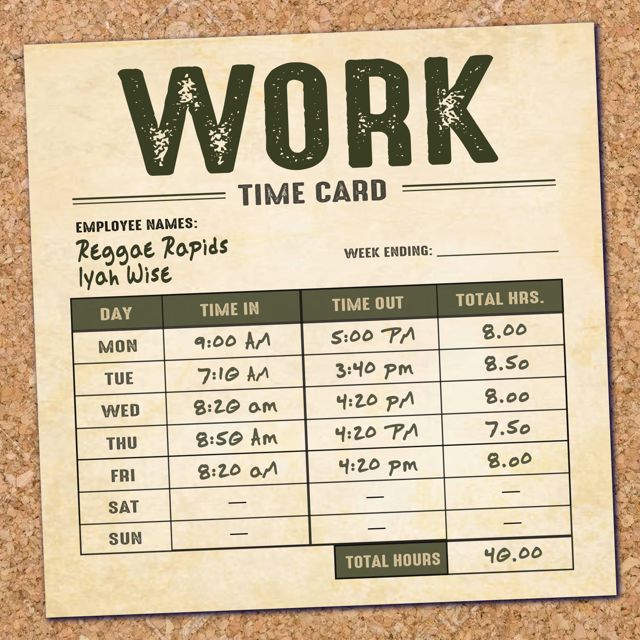 Reggae Rapids - 'Work (feat. Iyah Wise)' [Ringtone]
