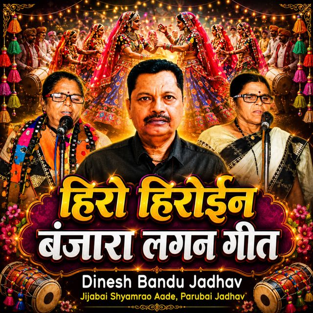 Dinesh Bandu Jadhav - 'Hero Hiroin Banjara Lagan Geet (Live) (feat. Jijabai Shyamrao Aade & Parubai Jadhav)' [Ringtone]