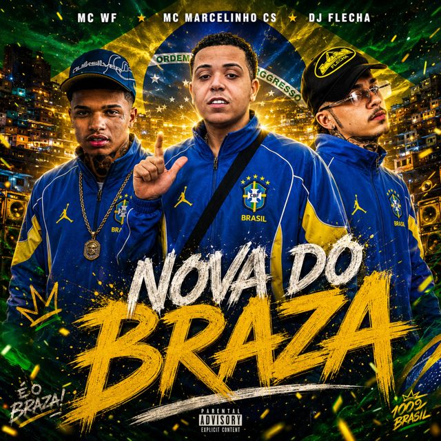 MC MENOR WF - 'NOVA DO BRAZA (feat. MC Marcelinho CS & É O Flecha)' [Ringtone]