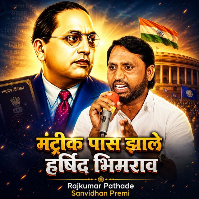 Rajkumar Pathade - 'Matrik Pass Jhale Harshid Bhimrao (feat. Sanvidhan Premi)' [Ringtone]