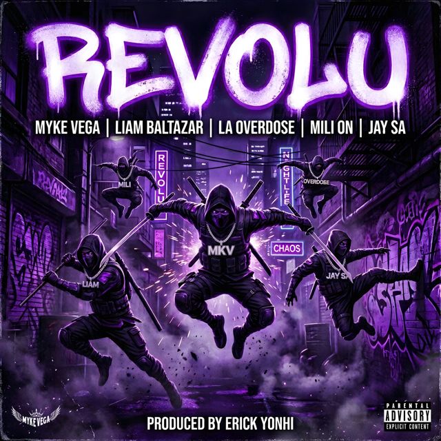 Myke Vega - 'REVOLÚ (feat. Liam Baltazar & DOUBLE G & Mili On & JAY SA)' [Ringtone]