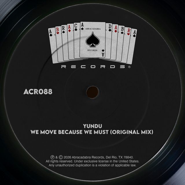 Yundu - 'We Move Because We Must (Original Mix)' [Ringtone]
