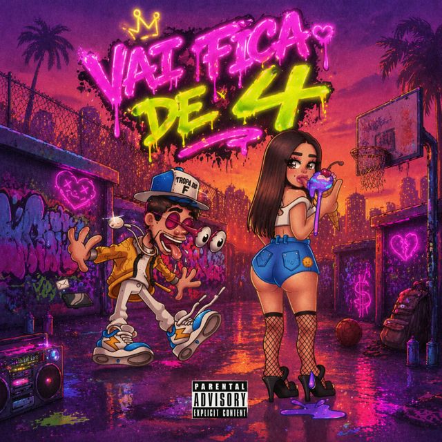 DJ LUKAS LT - 'Vai Fica De 4 (feat. DJ YAN DO FLAMENGO & DJ GEBE & Mc Magrinho & Mc Gw)' [Ringtone]