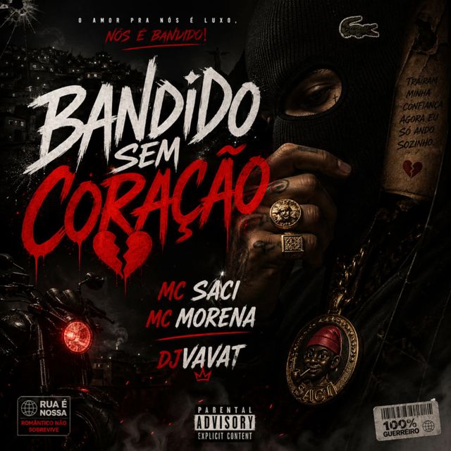 DJVAVAT - 'Bandido Sem Coração (feat. MC SACI & Mc Morena)' [Ringtone]