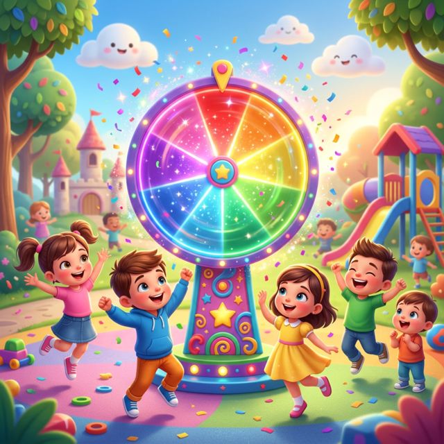 ABC Kid Tunes - 'Spin the Color Wheel Song' [Ringtone]