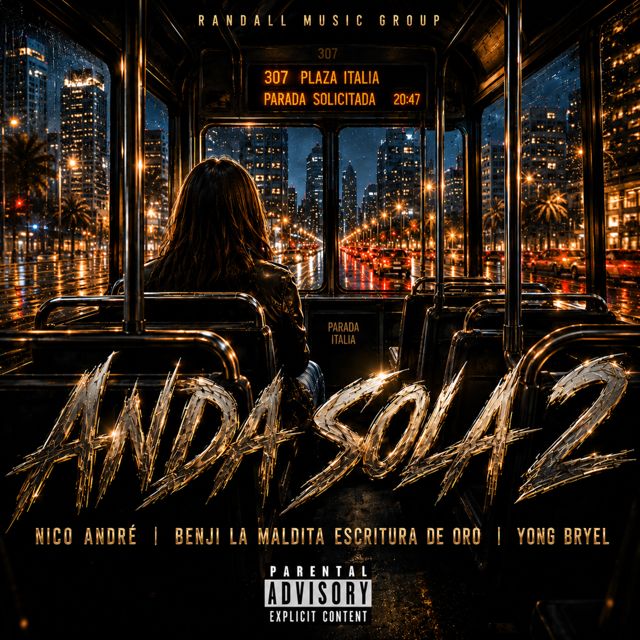 NICO ANDRÉ - 'Anda Sola 2 (feat. Benji La Maldita Escritura De Oro & Yong Bryel & RVNDVLL)' [Ringtone]