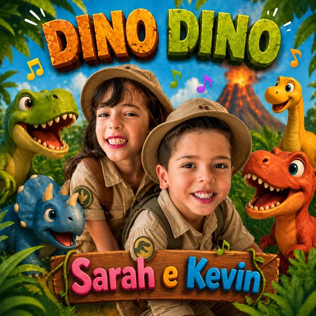 Sarah e Kevin - 'Dino Dino (feat. Muchila)' [Ringtone]