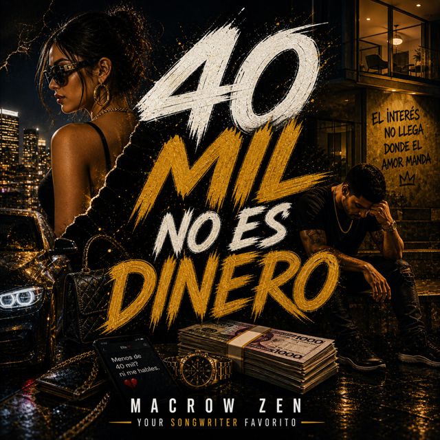 Macrow Zen - '40 Mil No Es Dinero' [Ringtone]