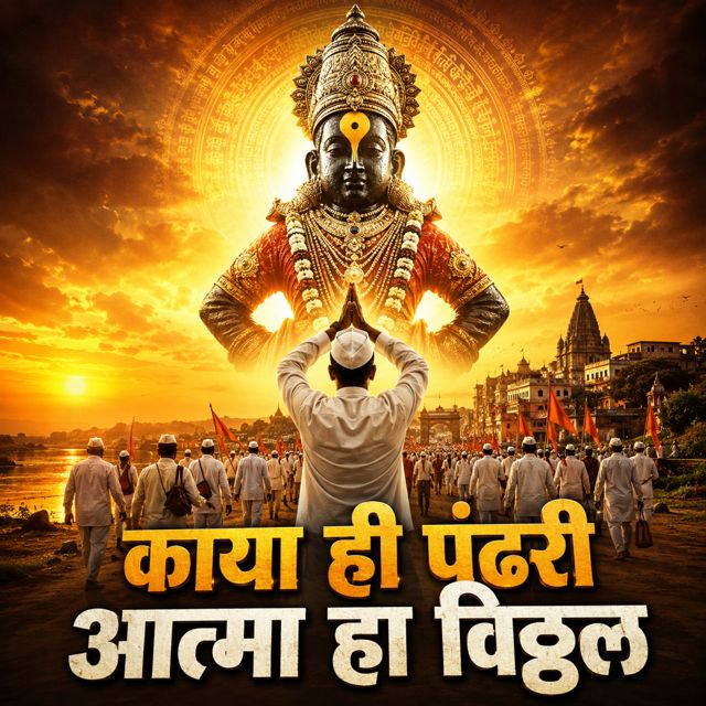 Sagar Mahajan SM - 'Kaya Hi Pandhari Aatma Ha Vitthal (Abhang) (feat. Nisha Mahajan)' [Ringtone]