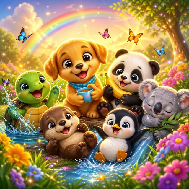 ABC Kid Tunes - 'Wiggly Morning Friends' [Ringtone]