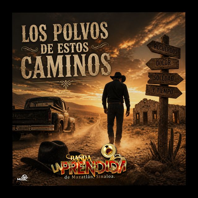 Banda la Prendida de Mazatlán Sinaloa - 'Los Polvos De Estos Caminos' [Ringtone]