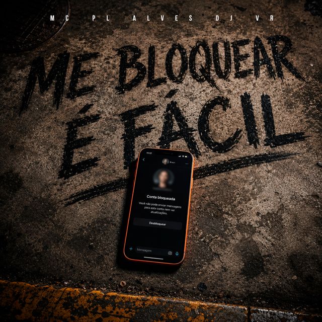 DJ VR - 'ME BLOQUEAR É FÁCIL (SUPER SLOWED) (feat. mc pl alves)' [Ringtone]