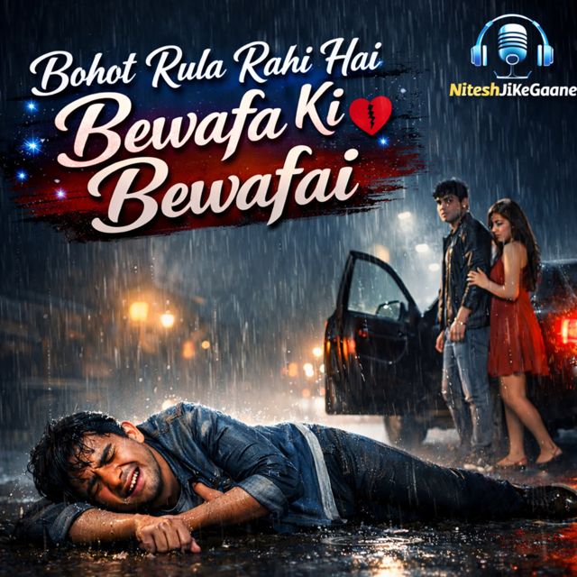 NiteshJiKeGaane - 'Bohot rula rahi hai bewafa ki bewafai (feat. Nitesh Thakur)' [Ringtone]