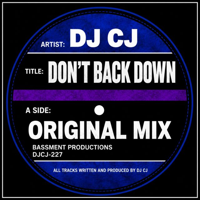 DJ CJ - 'Don't Back Down' [Ringtone]