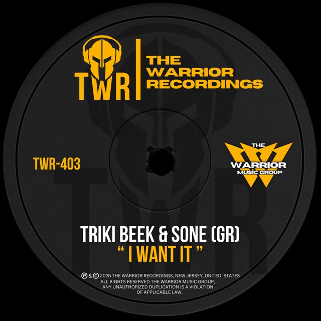 Triki Beek - 'I Want it (Original Mix) (feat. Sone (GR))' [Ringtone]