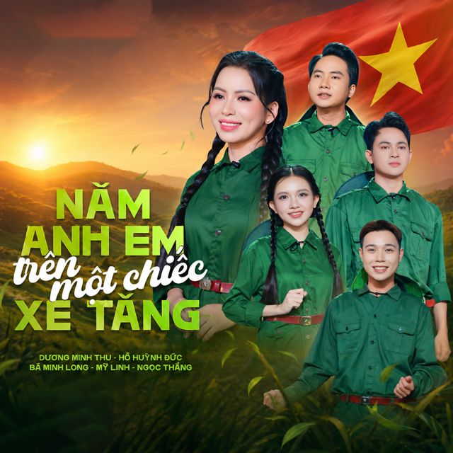 Dương Minh Thu - 'Năm Anh Em Trên Một Chiếc Xe Tăng (feat. Hồ Huỳnh Đức & Bá Minh Long & Mỹ Linh & Ngọc Thắng)' [Ringtone]