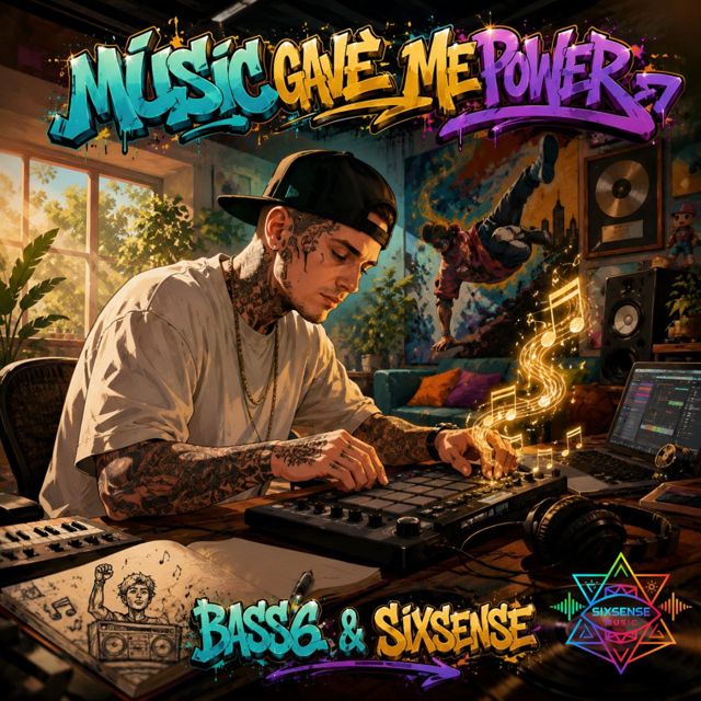 Bass6 - 'Music Gave Me Power (feat. Sixsense)' [Ringtone]
