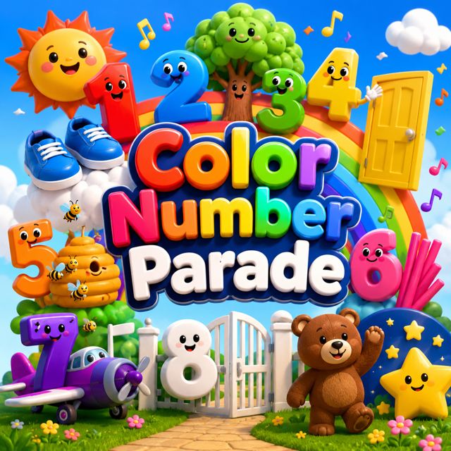 ABC Kid Tunes - 'Color Number Parade' [Ringtone]