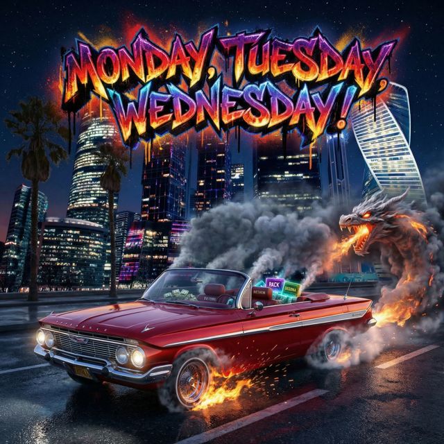 Ready pa'la Acción - 'MONDAY, TUESDAY, WEDNESDAY!' [Ringtone]