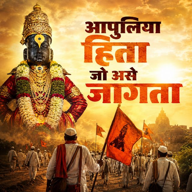 Sagar Mahajan SM - 'Apuliya Hita Jo Ase Jagata (Abhang) (feat. Nisha Mahajan)' [Ringtone]