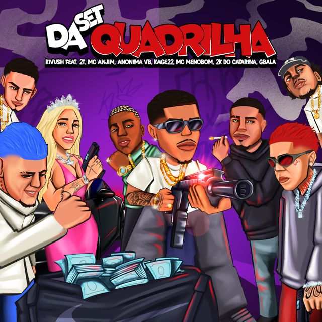 Kivush - 'SET DA QUADRILHA (feat. MC Anjim & ANONIMA VB & KAGE & 2T & Meno Bom & DJ 2K DO CATARINA & GBALA & Pietro Zucaratto)' [Ringtone]