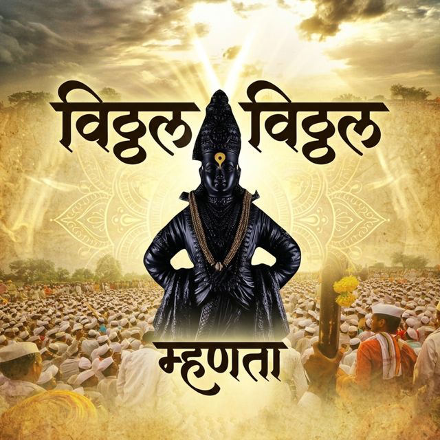 Sagar Mahajan SM - 'Vitthal Vitthal Mhanta (feat. Nisha Mahajan)' [Ringtone]
